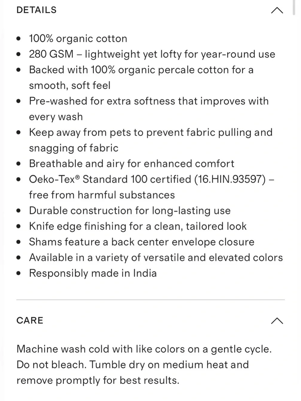 Quince Organic Waffle 3 Pc Duvet Cover Set, Full/Queen (Mineral)